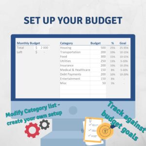 Set up Budget Expense Table