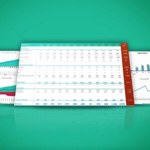 Cover Excel Template Financial Dashboard