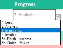 excel crm template software