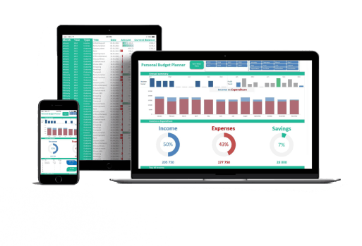 Dashboard Excel Spreadsheet Cash FLow