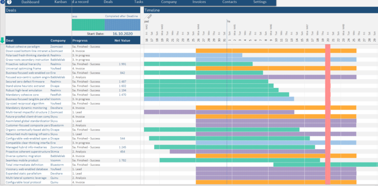 Excel CRM Pro - Advanced Spreadsheet | LuxTemplates