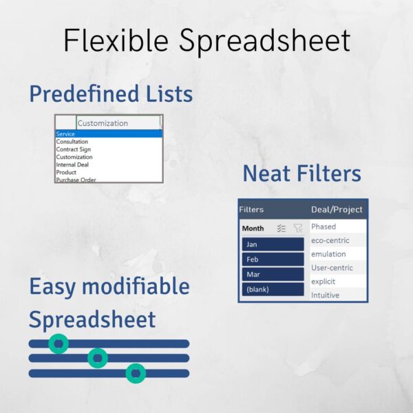 Manage Project with Flexible Spreadsheet