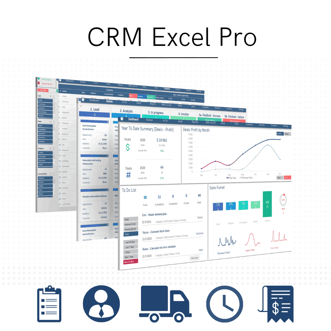 Excel CRM Pro