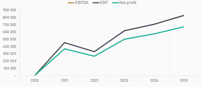 What is Ebit & net profit?