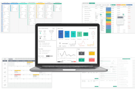 Free Real Estate CRM - Excel Spreadsheet from LuxTemplates
