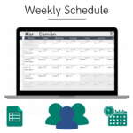 Free weekly schedule employee hour