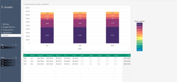 Excel Asset Tracker