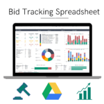 Bid Tracking Spreadsheet Cover