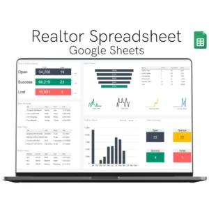 realtor spreadsheet Google Sheets dover